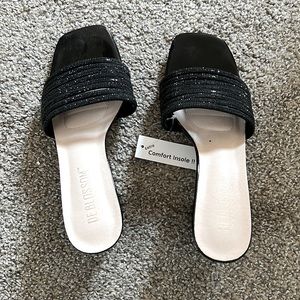 De Blossom collection black heel